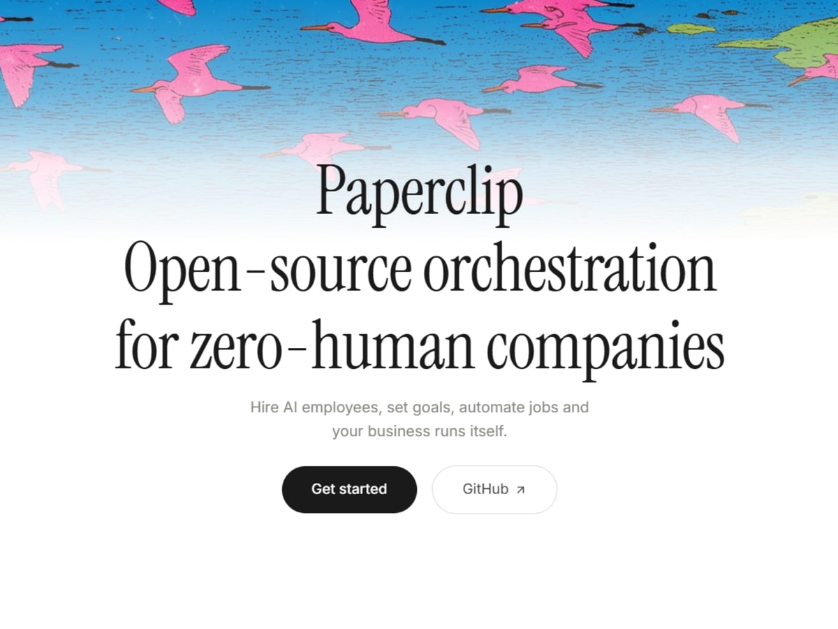 Paperclip은 에이전트를 푼 것이 아니라 회사를 소프트웨어로 풀었다